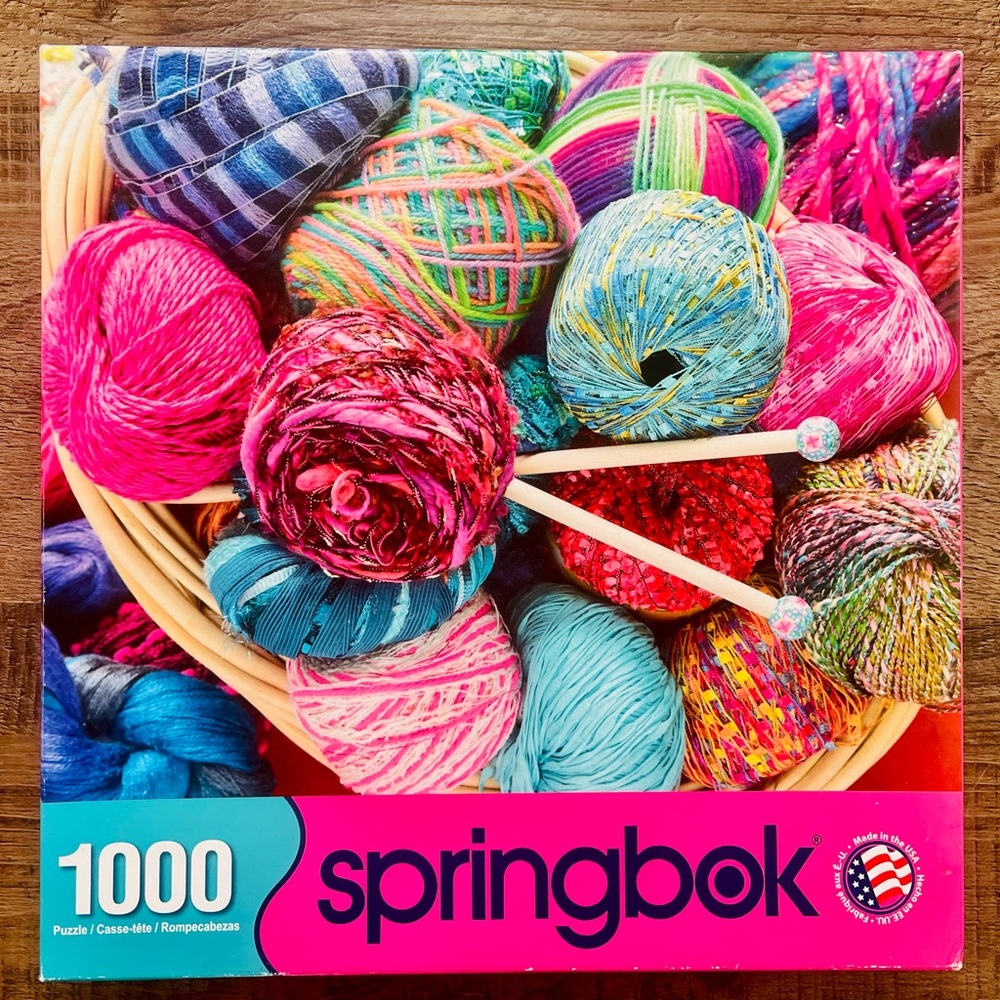 Springbok Yarn Basket 1000 Piece Puzzle